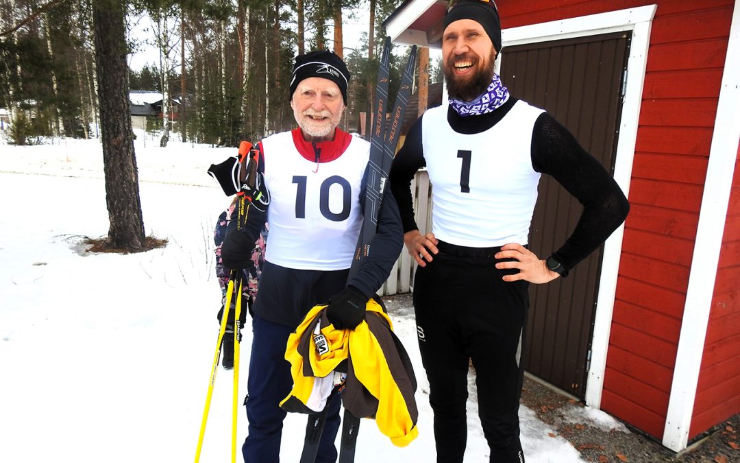 Ahvo-hiihdot juhlisti liikunnan iloa kaiken ikäisenä