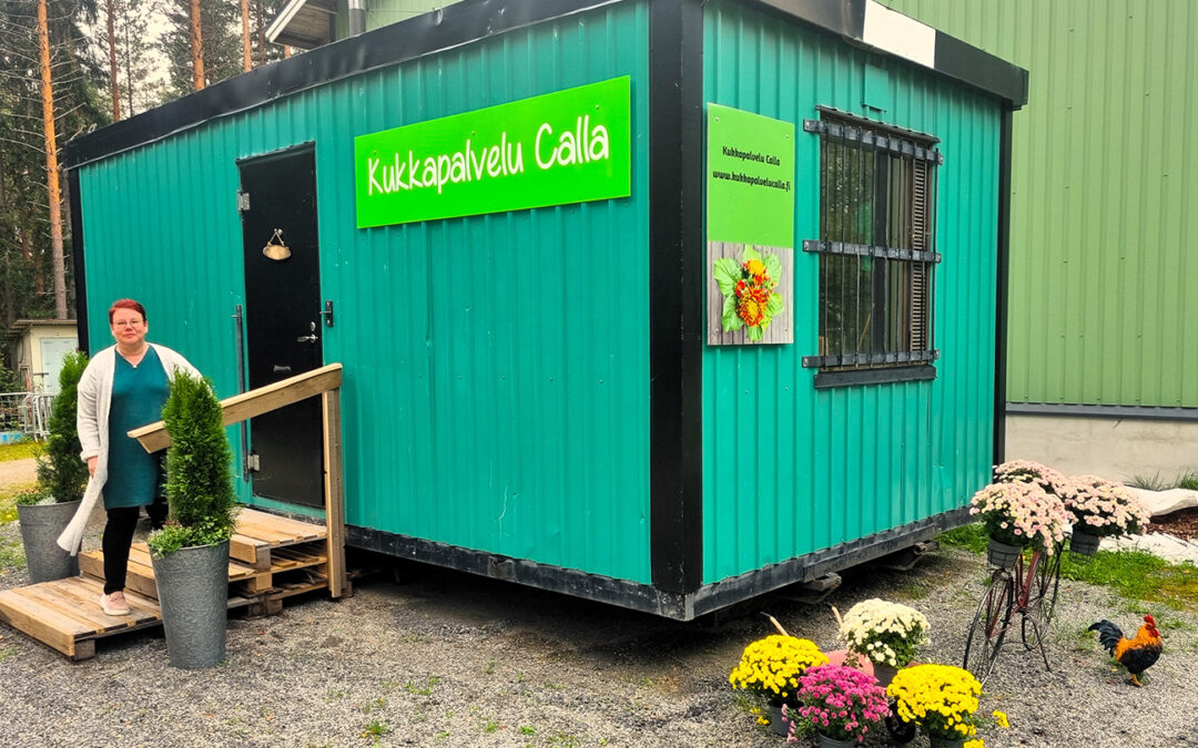 Kukkapalvelu Calla muutti Kyynämöisille