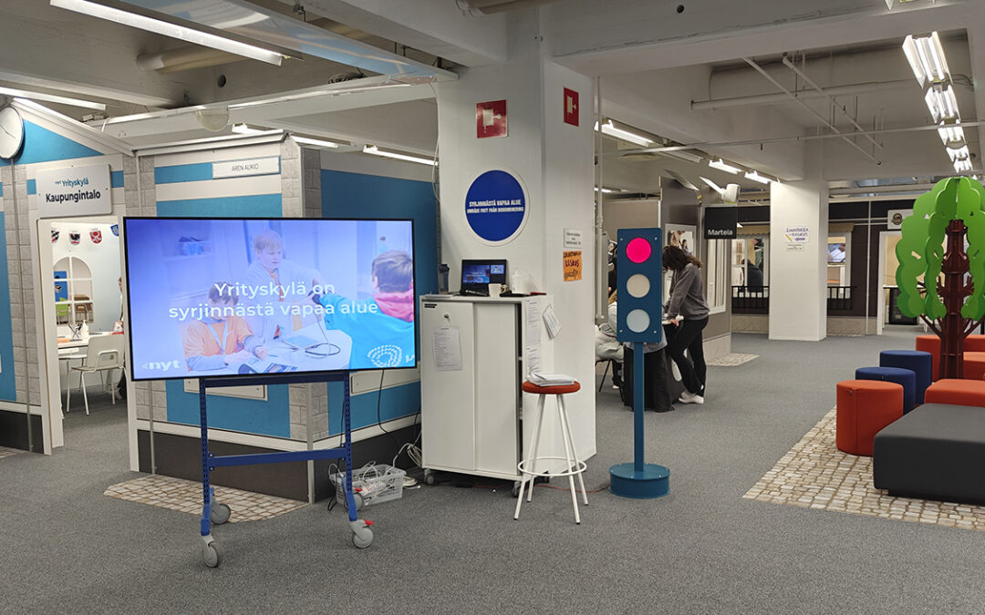 Yrityskylä avaa ovia tulevaisuuteen –  Toivakan koululaiset mukana huippuoppimisessa