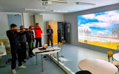 Simulaattori tuo nykyaikaisen metsästyskoulutuksen Uuraisille