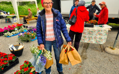 Hautojenhoitopäivänä keskellä muistojen maisemaa