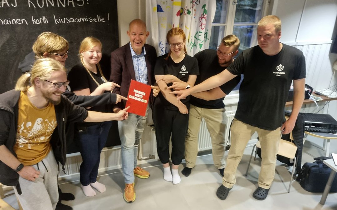 ”Sinä olet hyvä ja kaunis just sellaisena kuin olet”