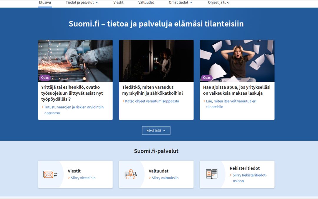 Suomi.fi-viestit uudistuvat