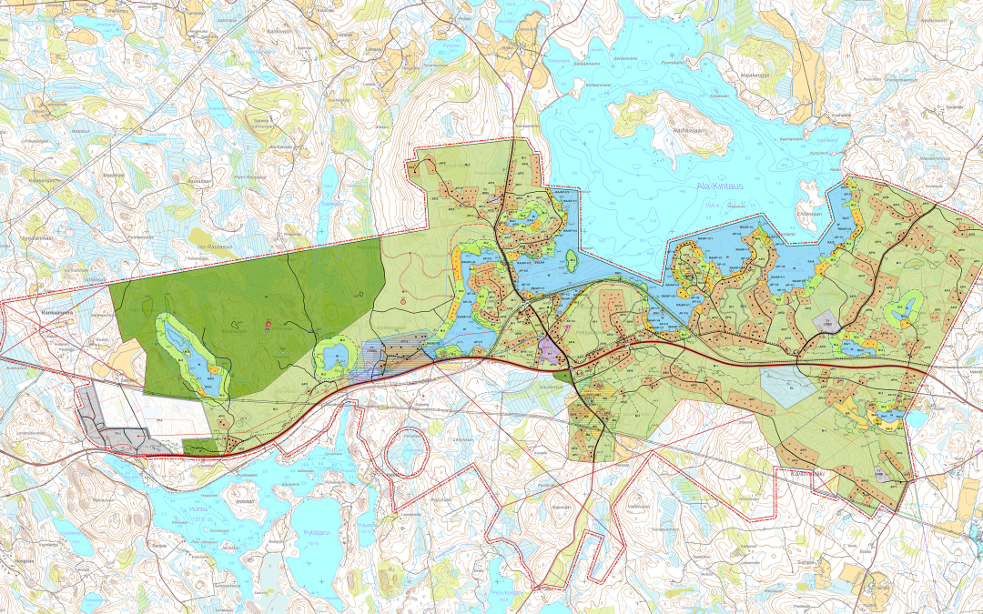 Palvalahti-Kintauden kaavaehdotus nähtäville Petäjävedellä