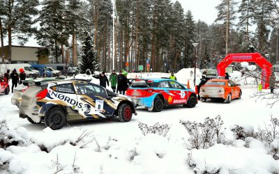 Pirteässä pakkassäässä ajettu Toivakka Ralli keräsi suuren osallistujajoukon