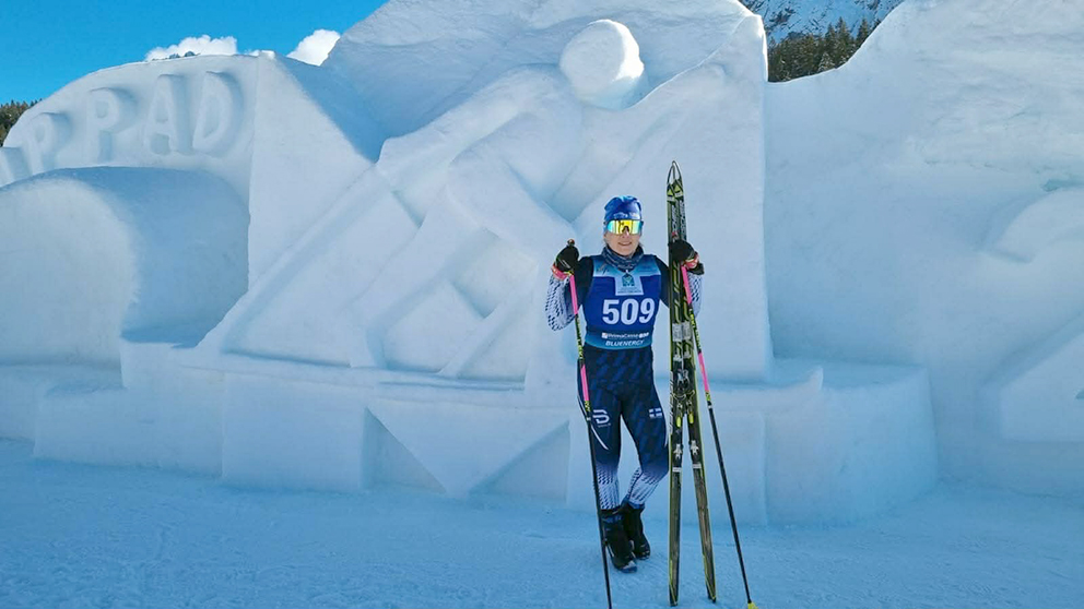 Hanna hiihti veteraanien maastohiihdon MM-kisojen kultajoukkueessa