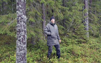 Jossain keskellä keskisuomalaista metsää