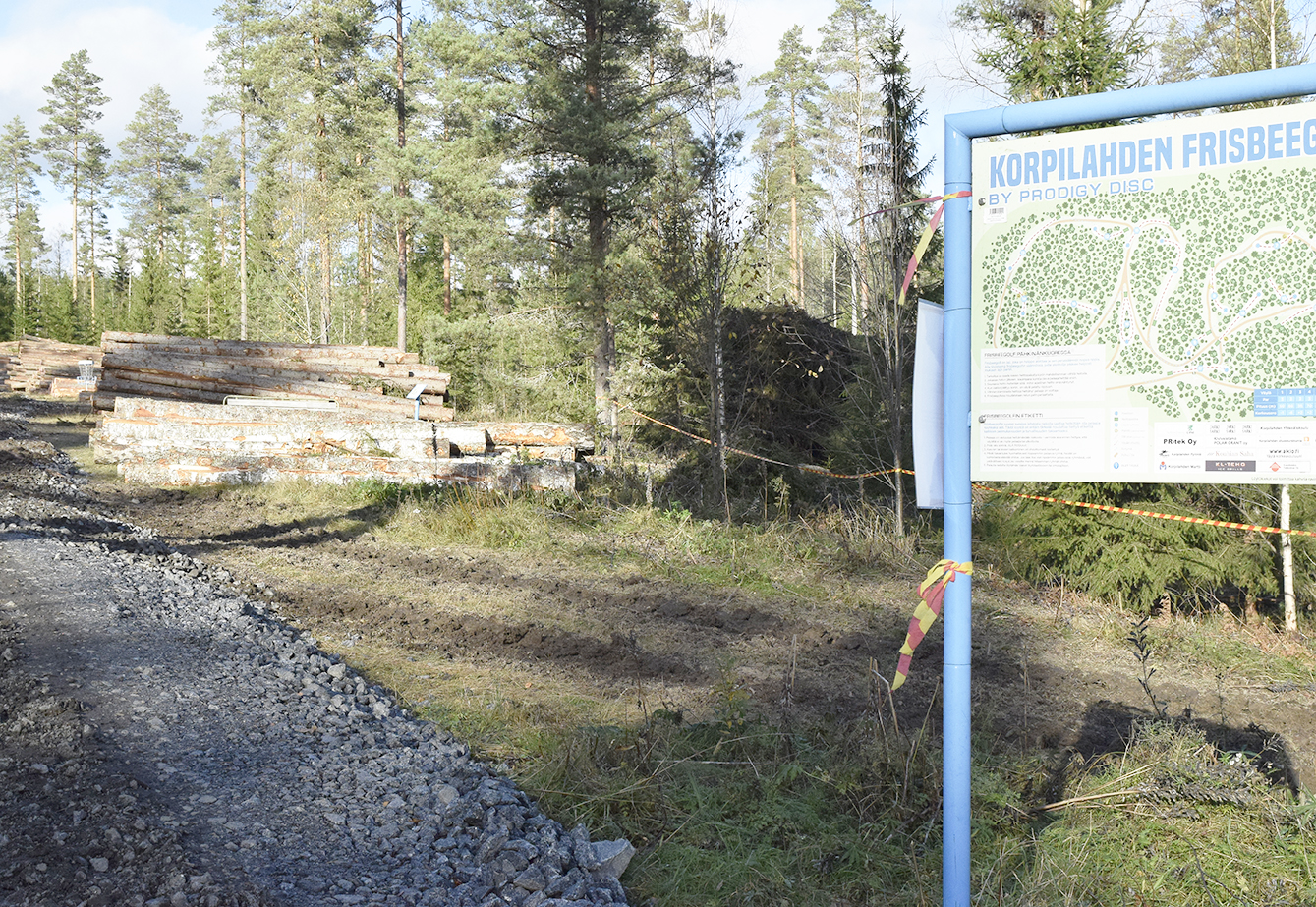 hakkuita pururadalla